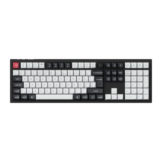 Keychron Q6 HE QMK Wireless Carbon Black Gaming Keyboard