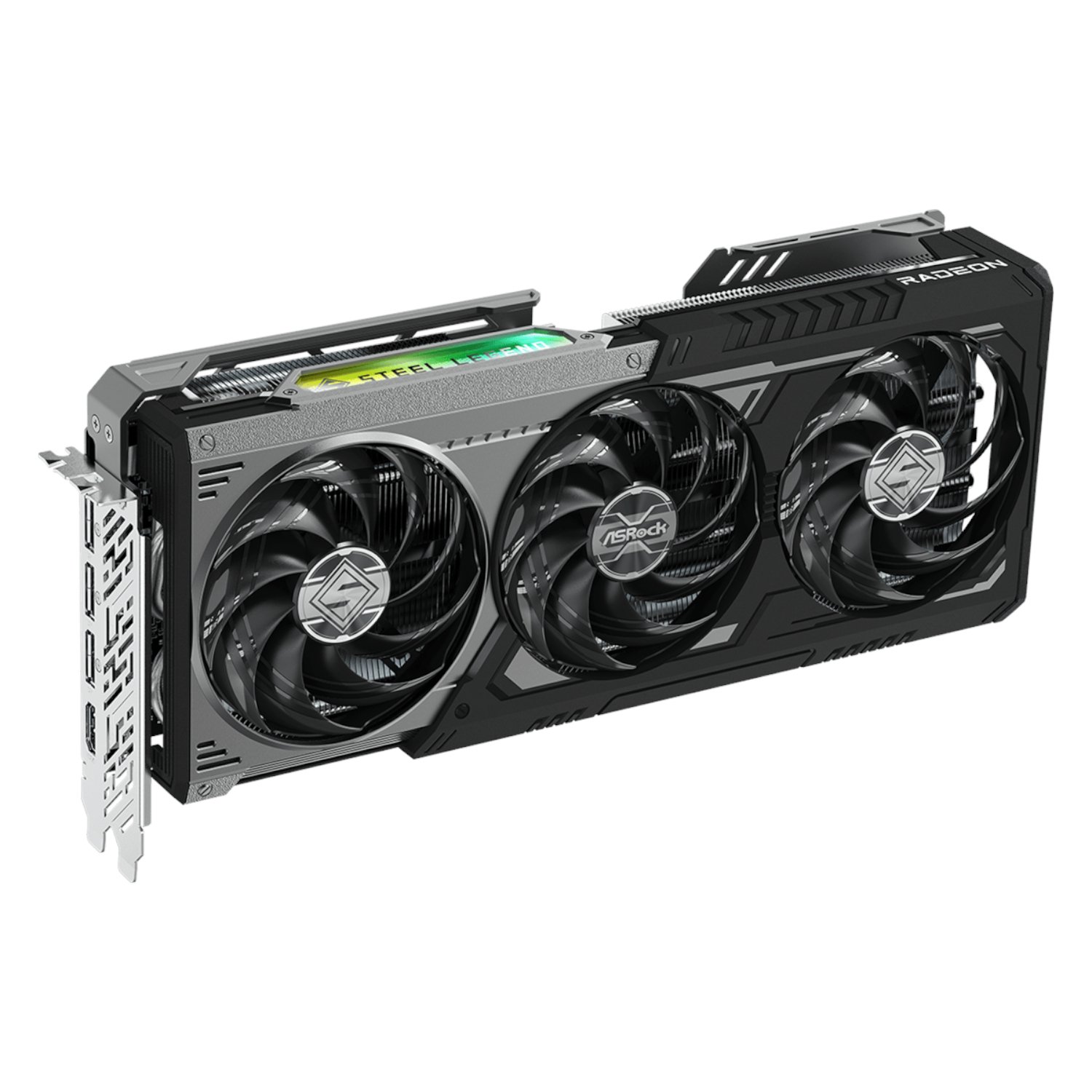 ASRock Radeon RX 9070 XT Steel Legend Dark 16GB Graphics Card 4 ASRock Radeon RX 9070 XT Steel Legend Dark 16GB Graphics Card