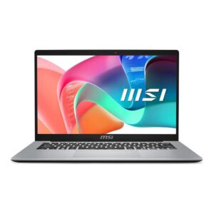 MSI Modern 14 FHD 14" Intel Core 7 150U 16GB DDR4‑3200 512GB NVMe Windows 11 Home Laptop