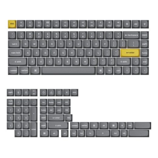 Keychron Double-Shot PBT OSA Dark Grey Full Keycap Set