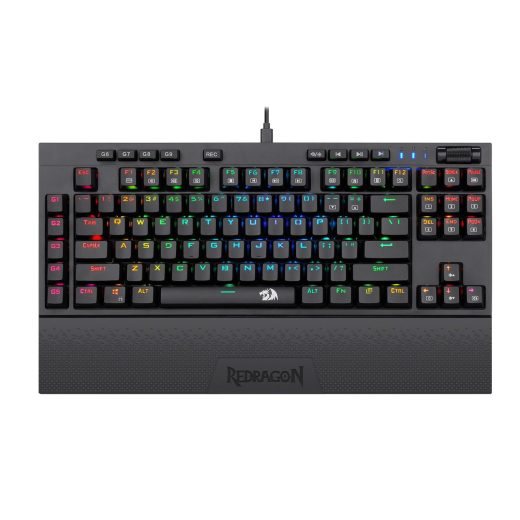 Redragon K588 RGB Pro Broadsword TKL Wired Mechanical Gaming Keyboard