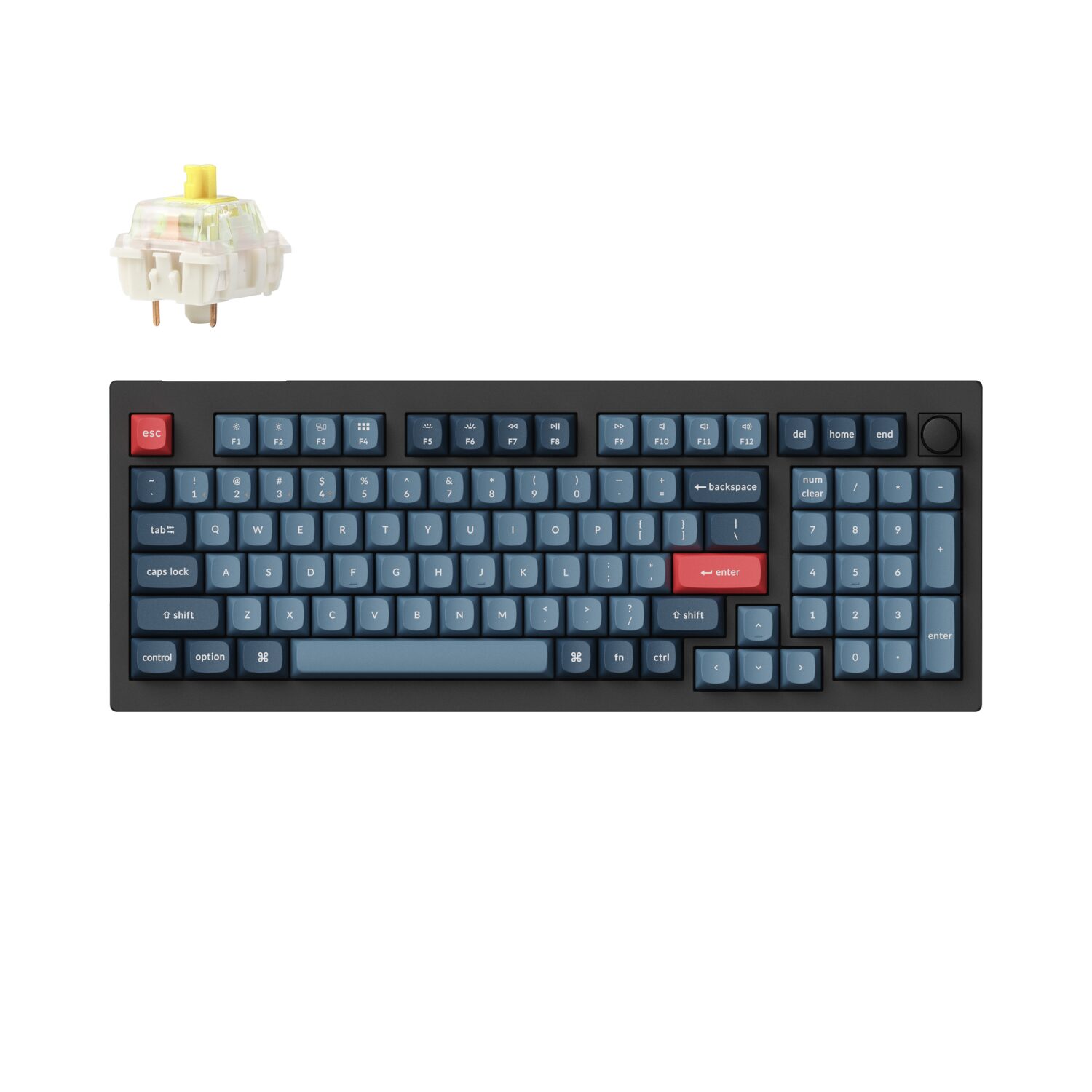 Keychron V5 Max QMK/VIA Wireless 96% Custom Mechanical Keyboard 1 Keychron V5 Max QMK/VIA Wireless 96% Custom Mechanical Keyboard