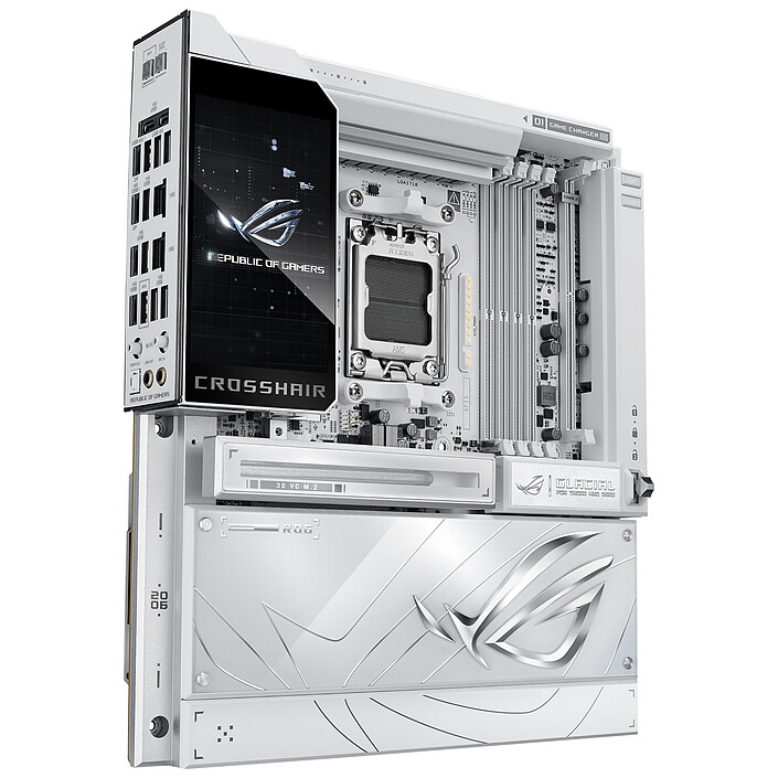 ASUS ROG Crosshair X870E Glacial AMD AM5 E-ATX Gaming Motherboard 2 ASUS ROG Crosshair X870E Glacial AMD AM5 E-ATX Gaming Motherboard