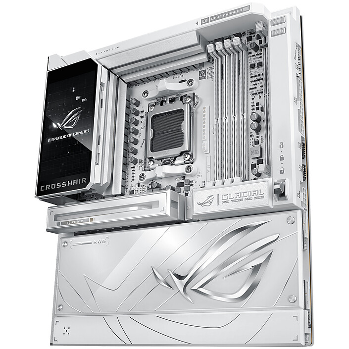 ASUS ROG Crosshair X870E Glacial AMD AM5 E-ATX Gaming Motherboard 3 ASUS ROG Crosshair X870E Glacial AMD AM5 E-ATX Gaming Motherboard