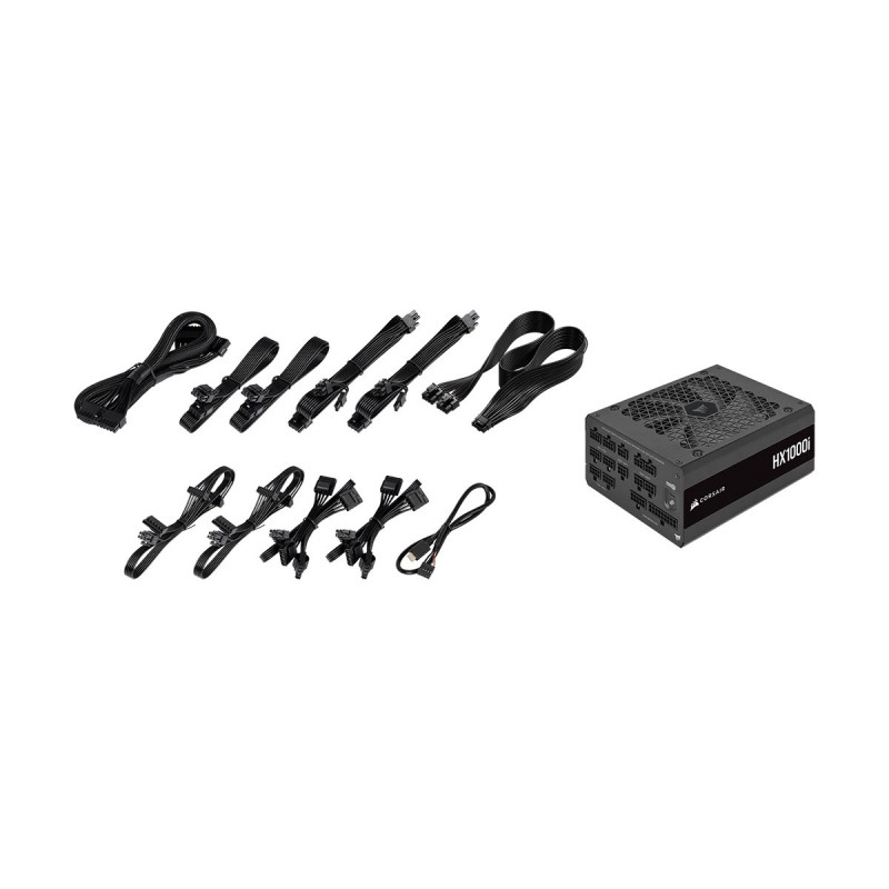 Corsair HX1000i 1000W 80+ Platinum Fully Modular ATX Power Supply 8 Corsair HX1000i 1000W 80+ Platinum Fully Modular ATX Power Supply