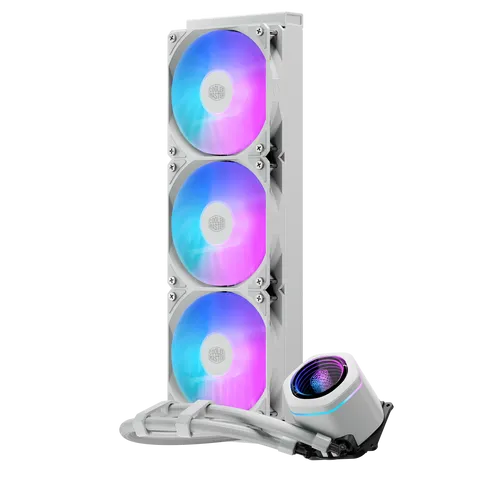 Cooler Master MasterLiquid Core Nex 360 ARGB White Liquid CPU Cooler 2 Cooler Master MasterLiquid Core Nex 360 ARGB White Liquid CPU Cooler