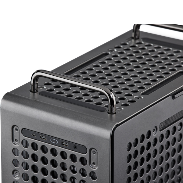 Cooler Master QUBE 540 ATX Mid-Tower Stardust Iron Gaming Chassis 6 Cooler Master QUBE 540 ATX Mid-Tower Stardust Iron Gaming Chassis