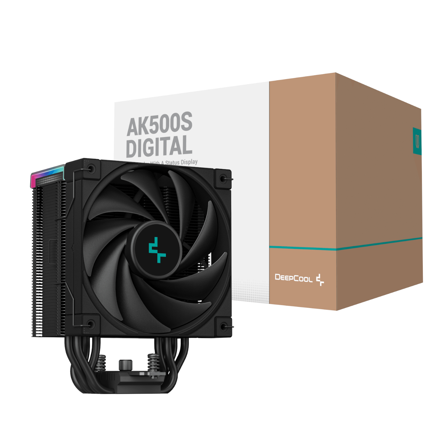 DeepCool AK500S Digital SE Black CPU Air Cooler 5 DeepCool AK500S Digital SE Black CPU Air Cooler