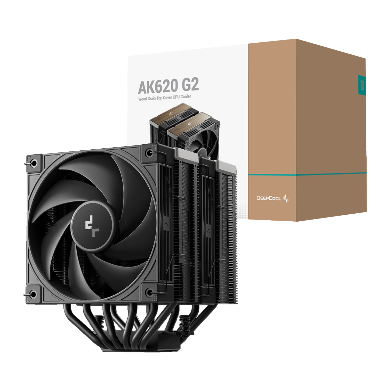 DeepCool AK620 G2 120mm Wood Grain Black CPU Air Cooler 4 DeepCool AK620 G2 120mm Wood Grain Black CPU Air Cooler
