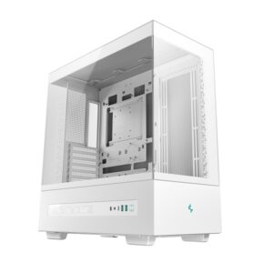 DeepCool CH690 DIGITAL ATX Tempered Glass White Gaming Chassis