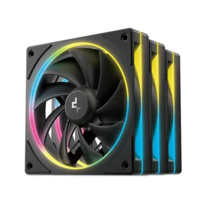 DeepCool FL12 SE ARGB 120mm Black Cooling Fans 3 Pack