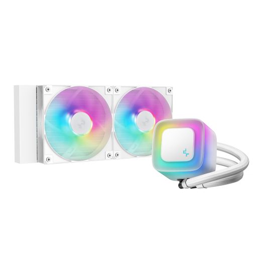 DeepCool LE240 WH V2 240mm AIO Liquid CPU Cooler
