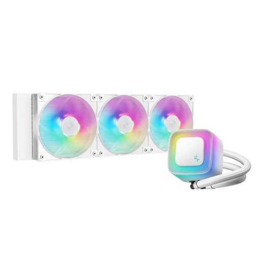 DeepCool LE360 WH V2 360mm AIO White Liquid CPU Cooler