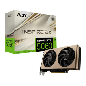 MSI GeForce RTX 5060 8G INSPIRE 2X OC Graphics Card