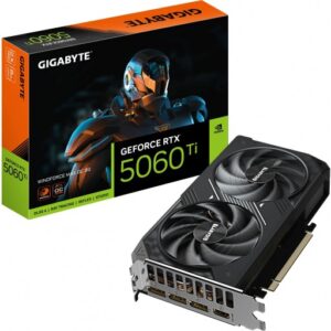 GIGABYTE GeForce RTX 5060 Ti WINDFORCE MAX OC 8GB GDDR7 PCIe 5.0 Graphics Card