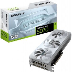 GIGABYTE GeForce RTX 5070 EAGLE OC ICE SFF 12GB GDDR7 PCIe 5.0 Graphics Card