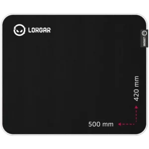 LORGAR Legacer 755 Large Black Gaming Mouse Pad