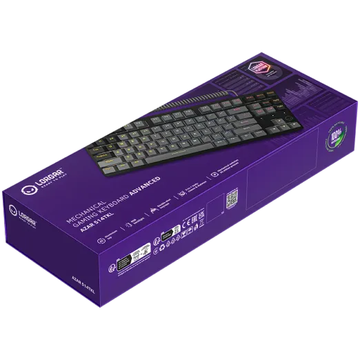 LORGAR Azar 514 TKL RGB Wired Mechanical Gaming Keyboard 8 LORGAR Azar 514 TKL RGB Wired Mechanical Gaming Keyboard