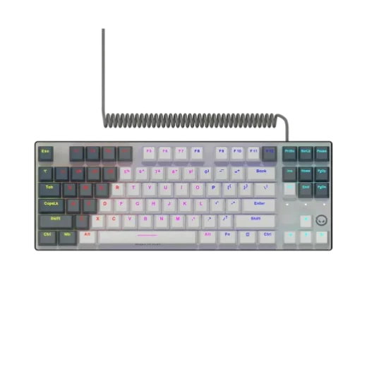 LORGAR Azar 514 TKL RGB Wired White Mechanical Gaming Keyboard