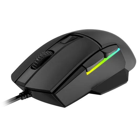LORGAR Jetter 357 8 000 DPI RGB Optical Wired Black Gaming Mouse 3 LORGAR Jetter 357 8 000 DPI RGB Optical Wired Black Gaming Mouse