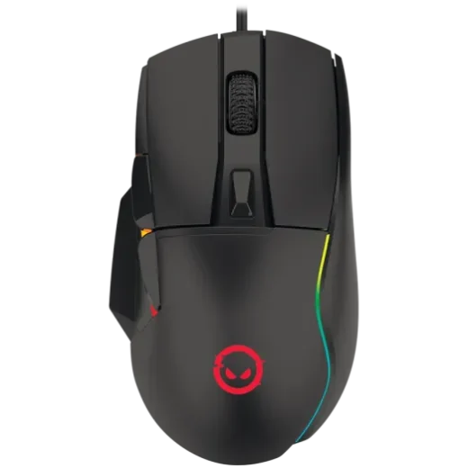 LORGAR Jetter 357 8 000 DPI RGB Optical Wired Black Gaming Mouse