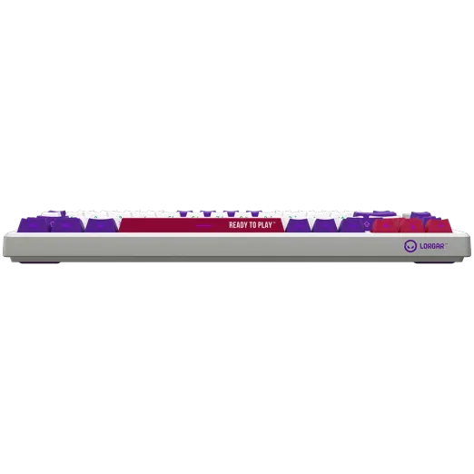 LORGAR Rally 7075W Ultra-Slim Wireless White Mechanical Keyboard 6 LORGAR Rally 7075W Ultra-Slim Wireless White Mechanical Keyboard