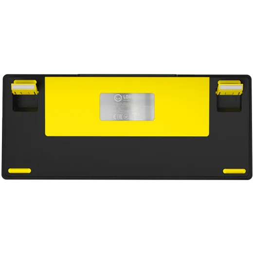LORGAR Rally 7075W Ultra-Slim Wireless Yellow Mechanical Keyboard 8 LORGAR Rally 7075W Ultra-Slim Wireless Yellow Mechanical Keyboard