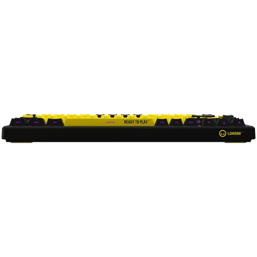 LORGAR Rally 7075W Ultra-Slim Wireless Yellow Mechanical Keyboard 6 LORGAR Rally 7075W Ultra-Slim Wireless Yellow Mechanical Keyboard