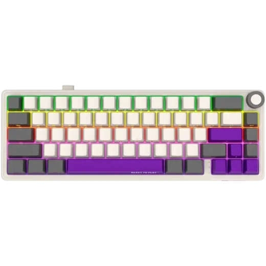 LORGAR Rally 70M Wireless White Mechanical Keyboard
