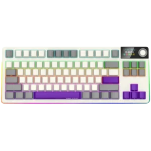 LORGAR Rally 70TKL W-RT 75% Wireless Beige Mechanical Keyboard