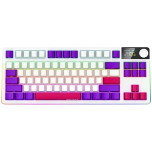 LORGAR Rally 70TKL W-WH 75% Wireless White Mechanical Keyboard