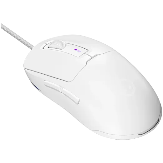 LORGAR MSA10 Ultralight Advanced Wired White Gaming Mouse 2 LORGAR MSA10 Ultralight Advanced Wired White Gaming Mouse