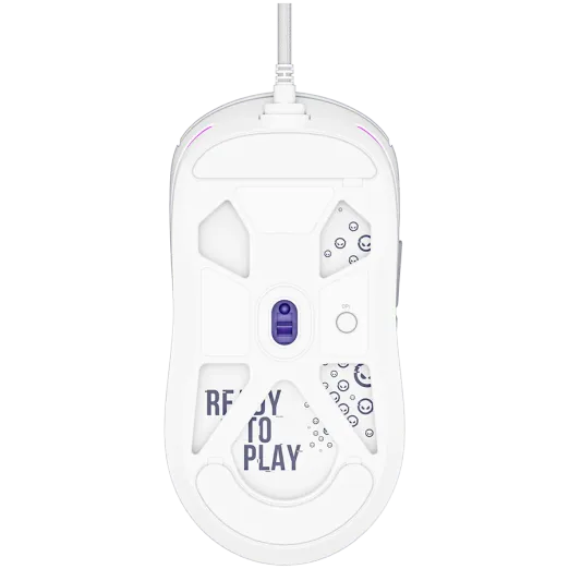 LORGAR MSA10 Ultralight Advanced Wired White Gaming Mouse 7 LORGAR MSA10 Ultralight Advanced Wired White Gaming Mouse