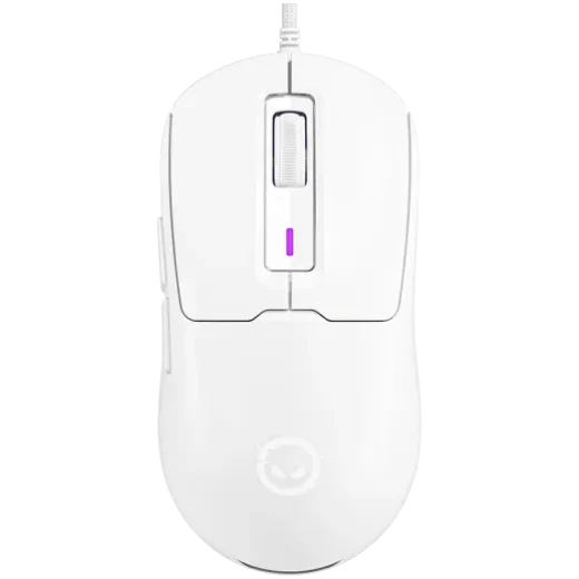 LORGAR MSA10 Ultralight Advanced Wired White Gaming Mouse
