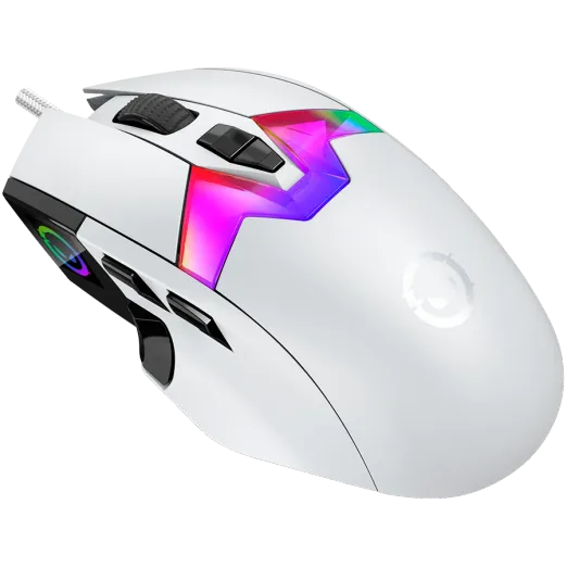LORGAR MSP80 8000 Hz White Gaming Mouse 4 LORGAR MSP80 8000 Hz White Gaming Mouse
