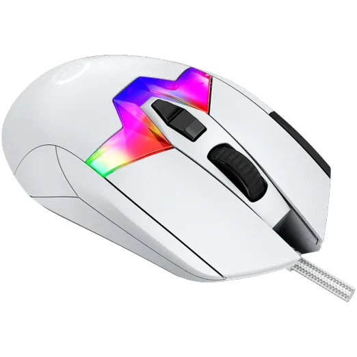 LORGAR MSP80 8000 Hz White Gaming Mouse 5 LORGAR MSP80 8000 Hz White Gaming Mouse