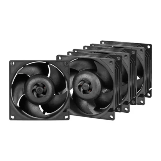 ARCTIC S8038-10K PWM 80mm High Performance 4 Pack Server Fans