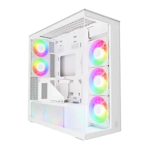 ARCTIC Xtender VG White Clear Glass Premium E-ATX Gaming Chassis