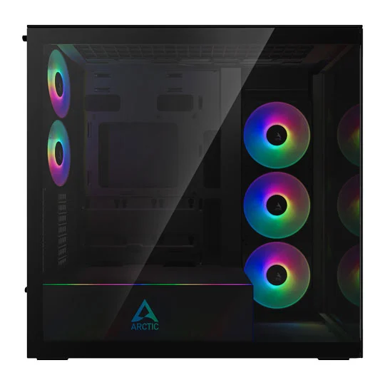 ARCTIC Xtender Mirror Black E-ATX Tempered Glass High Airflow Gaming Chassis 2 ARCTIC Xtender Mirror Black E-ATX Tempered Glass High Airflow Gaming Chassis