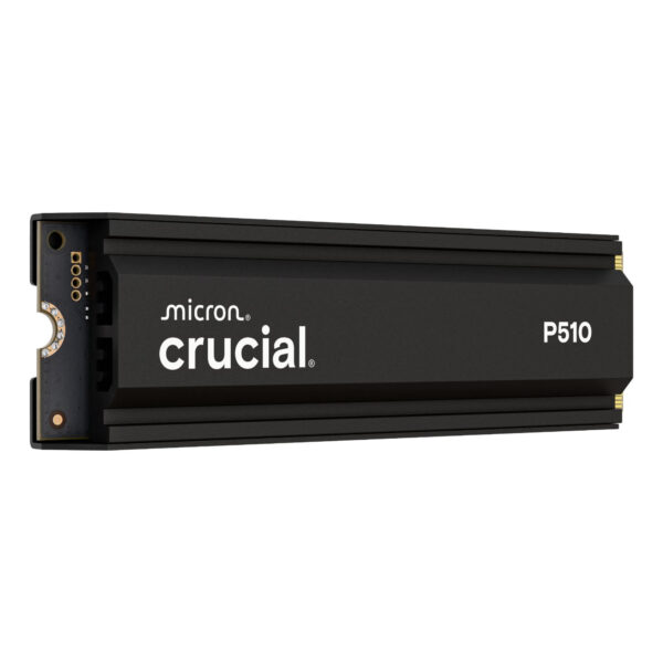 Crucial P510 2TB PCIe 5.0 x4 NVMe M.2 2280 SSD with Heatsink 4 Crucial P510 2TB PCIe 5.0 x4 NVMe M.2 2280 SSD with Heatsink