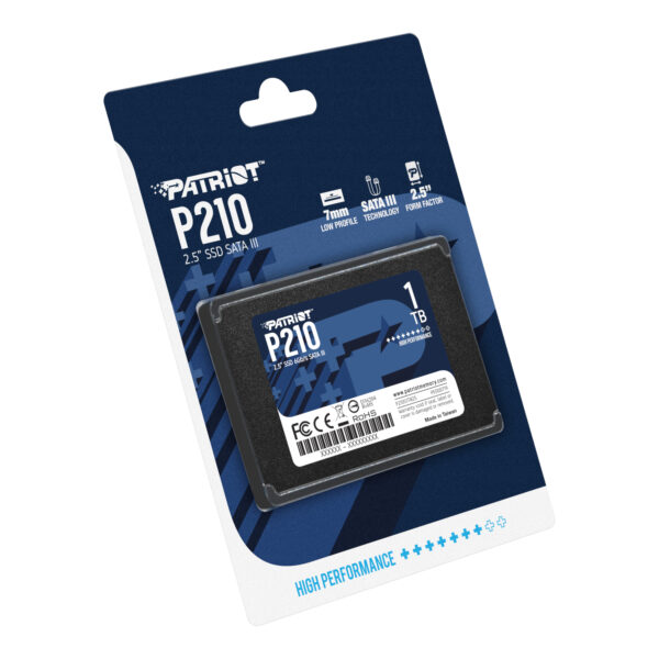 Patriot P210 1TB 2.5″ SATA III 6Gb/s Internal SSD 4 Patriot P210 1TB 2.5″ SATA III 6Gb/s Internal SSD