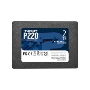 Patriot P220 2TB 2.5″ SATA III 6Gb/s Internal SSD