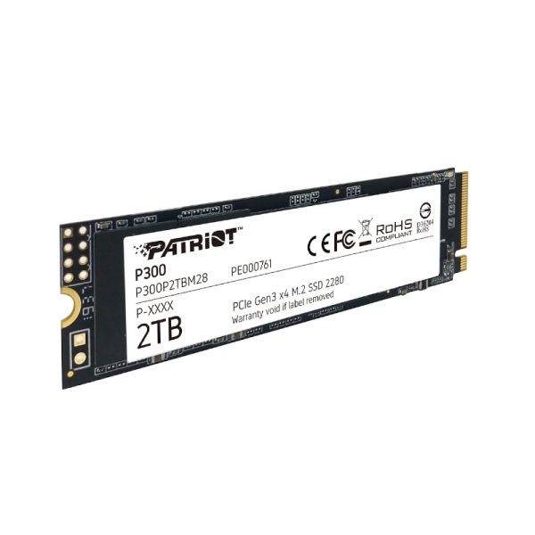 Patriot P300 2TB PCIe 3.0 x4 NVMe M.2 2280 SSD 3 Patriot P300 2TB PCIe 3.0 x4 NVMe M.2 2280 SSD