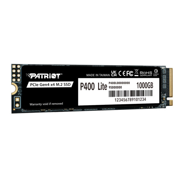 Patriot P400 Lite 1TB PCIe 4.0 x4 NVMe M.2 2280 SSD 2 Patriot P400 Lite 1TB PCIe 4.0 x4 NVMe M.2 2280 SSD