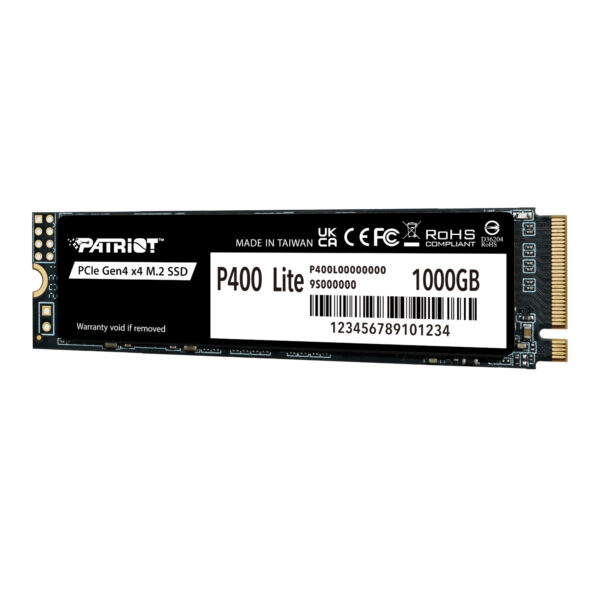 Patriot P400 Lite 1TB PCIe 4.0 x4 NVMe M.2 2280 SSD 3 Patriot P400 Lite 1TB PCIe 4.0 x4 NVMe M.2 2280 SSD
