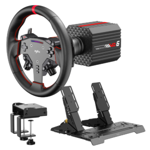 PXN VD6 Direct Drive Sim Racing Wheel Bundle