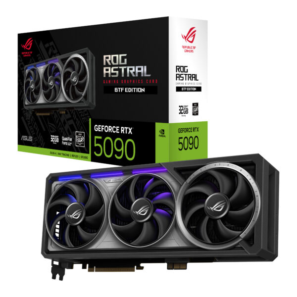 ASUS ROG Astral BTF Edition GeForce RTX 5090 OC 32GB GDDR7 PCIe 5.0 Graphics Card 1 ASUS ROG Astral BTF Edition GeForce RTX 5090 OC 32GB GDDR7 PCIe 5.0 Graphics Card