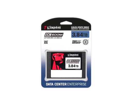 Kingston DC600M 3.84TB 2.5″ SATA 6Gb/s Enterprise Data Center SSD 3 Kingston DC600M 3.84TB 2.5″ SATA 6Gb/s Enterprise Data Center SSD