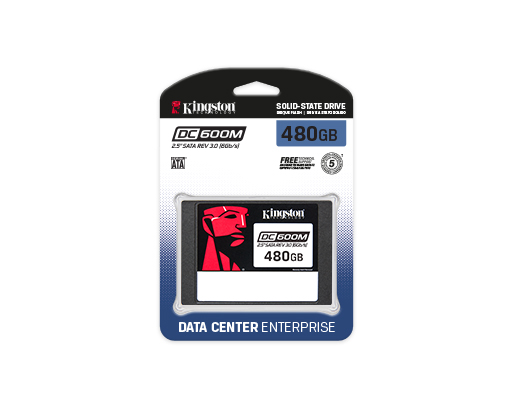 Kingston DC600M 480GB 2.5″ SATA 6Gb/s Enterprise SSD 3 Kingston DC600M 480GB 2.5″ SATA 6Gb/s Enterprise SSD