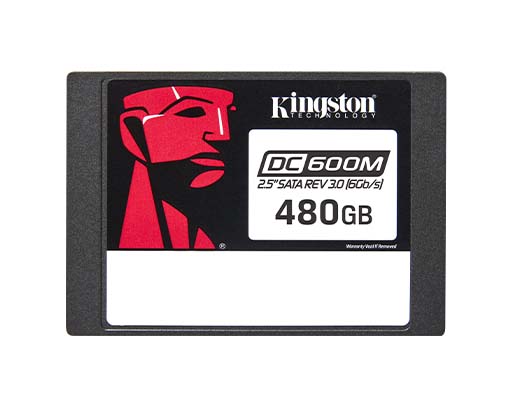 Kingston DC600M 480GB 2.5″ SATA 6Gb/s Enterprise SSD 1 Kingston DC600M 480GB 2.5″ SATA 6Gb/s Enterprise SSD